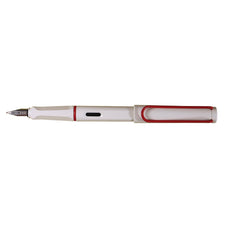 Lamy Safari Fountain Pen White & Red, 019 CXLY4036479