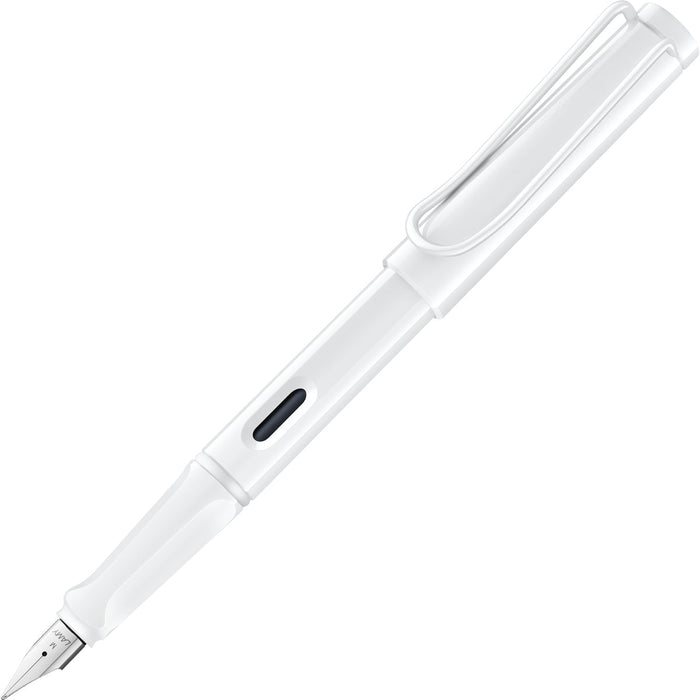 Lamy Safari Limited Edition Fountain Pen All White Multi, Medium Nib (0B1) CX1002424