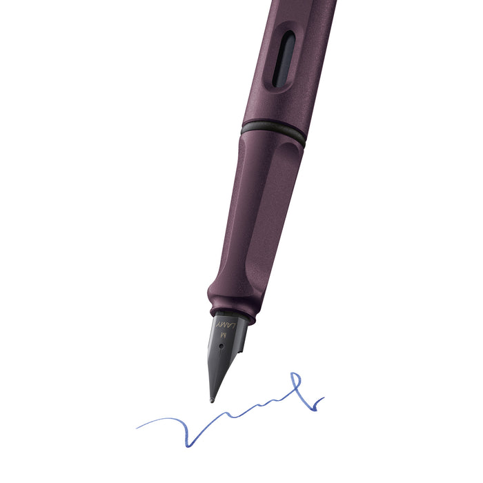 Lamy Safari Medium Nib Fountain Pen, Scarlet (0E3) CX1002048