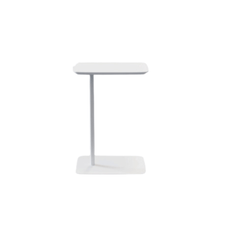 Laptop Table, 300mm x 450mm x 650mm, White Base, White Top MG_LPTP_WW