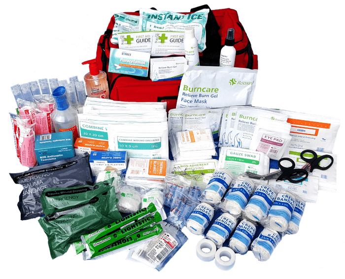 Large Major Incident First Aid First Responder Kit in Large Under Arm Sling Bag DTMIK001