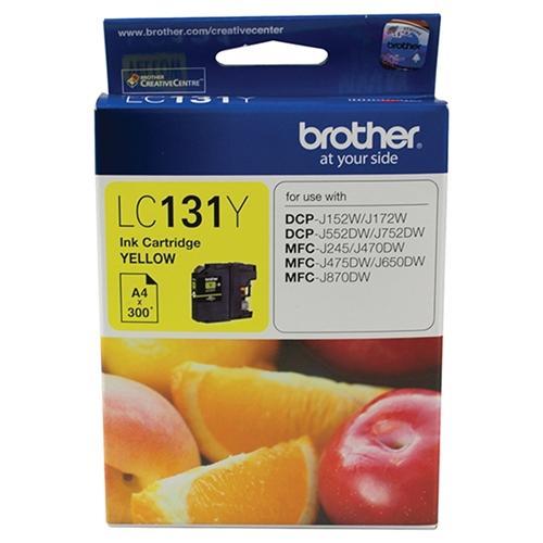 LC131 / LC 131Y Yellow Brother Original Cartridge DSB131Y