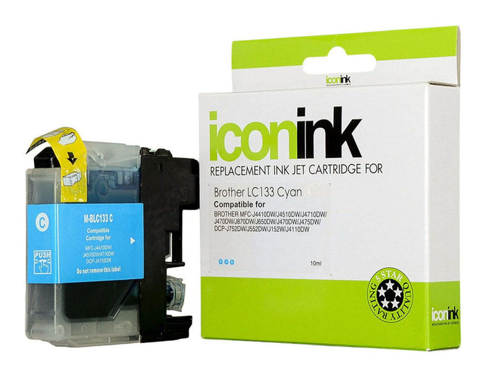 LC133 / LC 133C Cyan Brother Compatible Ink FPIBLC133C