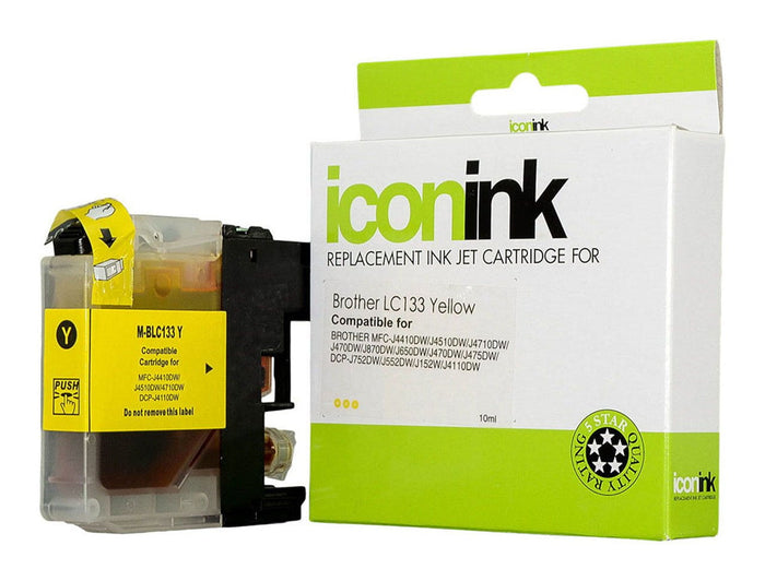 LC133 / LC 133Y Yellow Brother Compatible Ink FPIBLC133Y