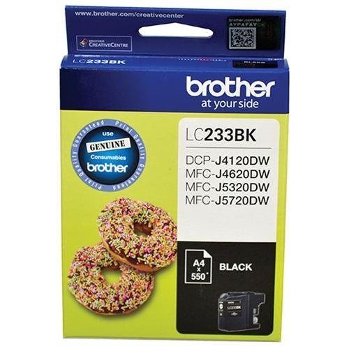 LC233 / LC 233BK Black Brother Original Cartridge DSB233B