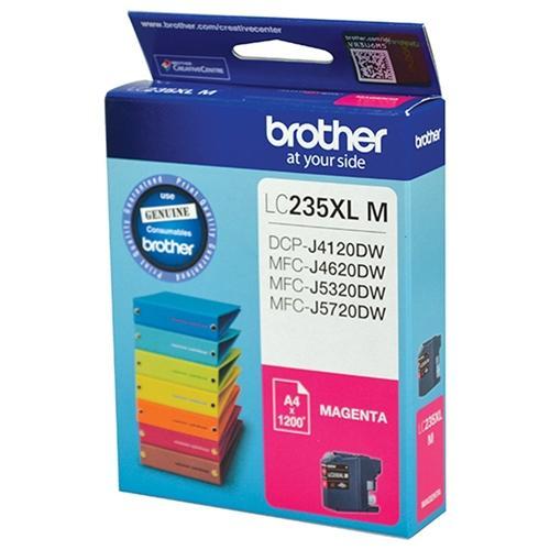 LC235 / LC 235 / LC235XL M Magenta High Capacity Brother Original Cartridge DSB235XLM