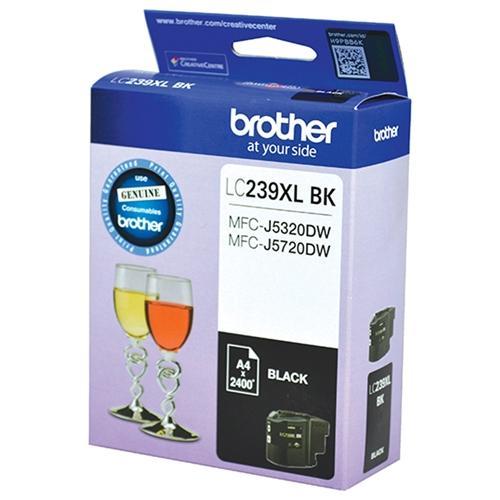 LC239 / LC 239 / LC239XL BK High Capacity Black Brother Original Cartridge DSB239XLB