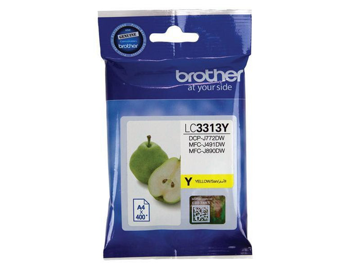 LC3313 / LC 3313Y Yellow Brother Original Cartridge