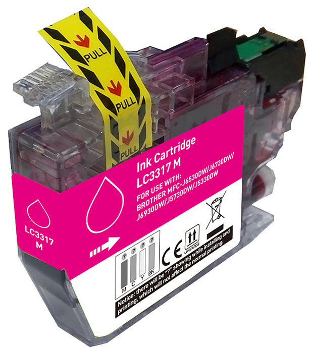 LC3317 / LC 3317 Magenta Brother Compatible Cartridge FPIBLC3317M