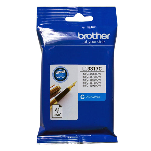 LC3317 / LC 3317C Cyan Brother Original Cartridge | Brother — Discount ...