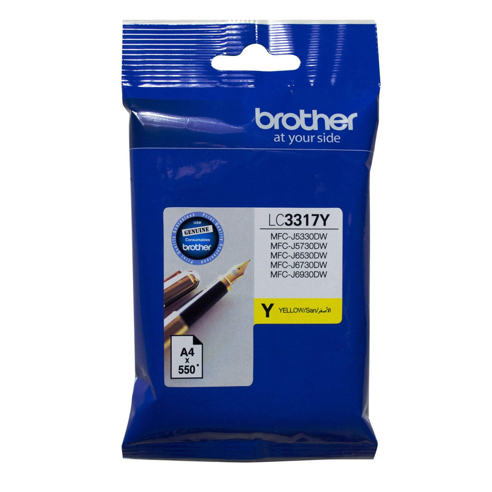 LC3317 / LC 3317Y Yellow Brother Original Cartridge | Brother ...