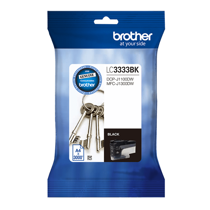 LC3333 / LC 3333BK Black Brother Original Cartridge DSB3333B