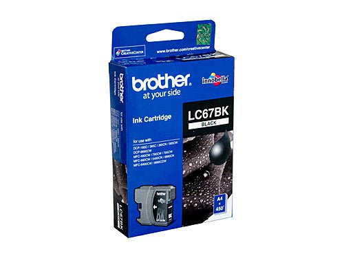 LC67 / LC 67BK Black Brother Original Cartridge DSB67B