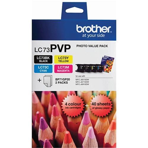 LC73 / LC 73 / LC73PVP Value Pack Brother Original Cartridge DSB73PVP