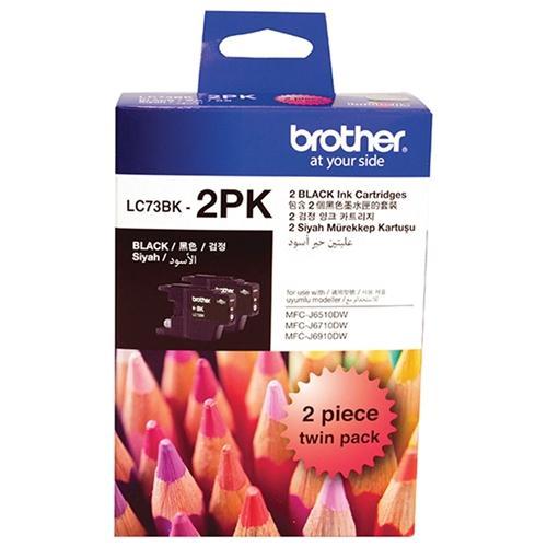 LC73 / LC 73BK Value Pack Black Brother Original Cartridge DSB73BT