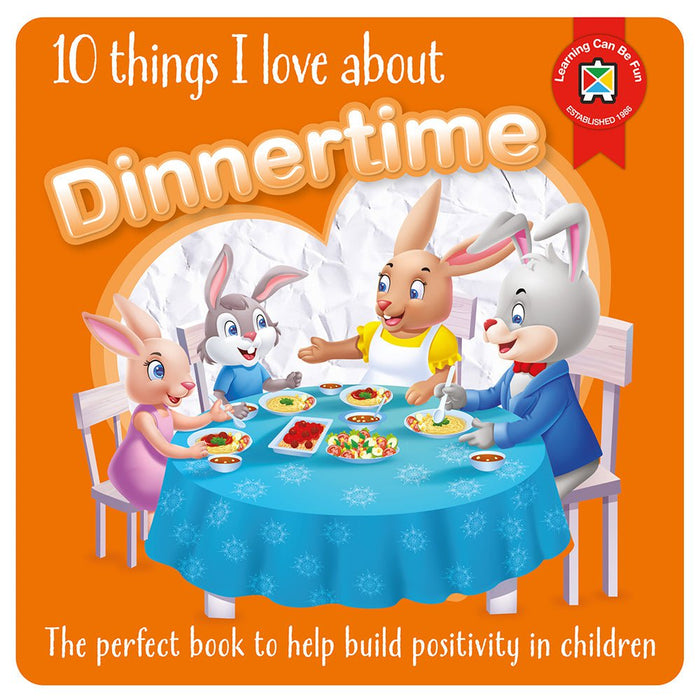 LCBF 10 Things I Love About Dinnertime Board Book CX556018