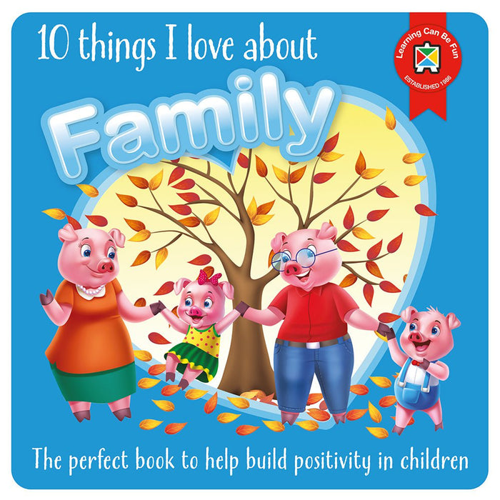 LCBF 10 Things I Love About Family Board Book CX556020