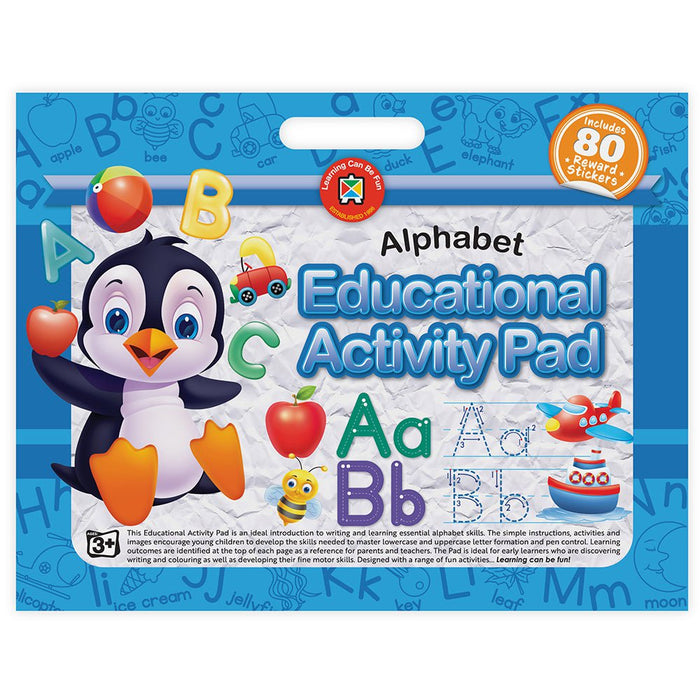 LCBF Educational Activity Pad Alphabet CX556024