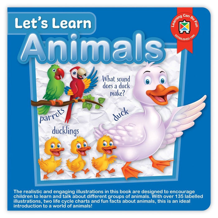 LCBF Let's Learn Animals Board Book CX555979