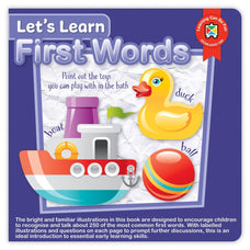 LCBF Let's Learn First Words Board Book CX555978