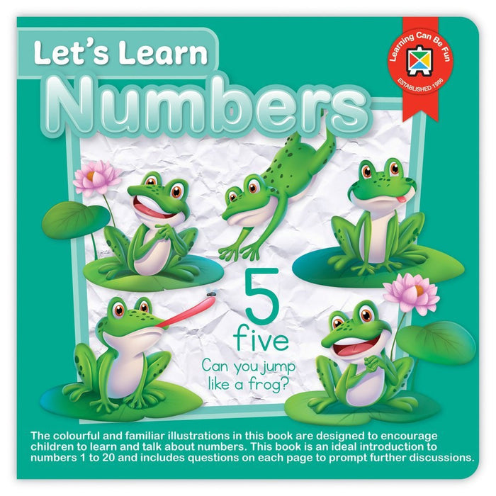 LCBF Let's Learn Numbers Board Book CX555977