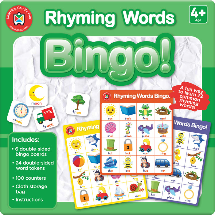 LCBF Rhyming Words Bingo CX1000381
