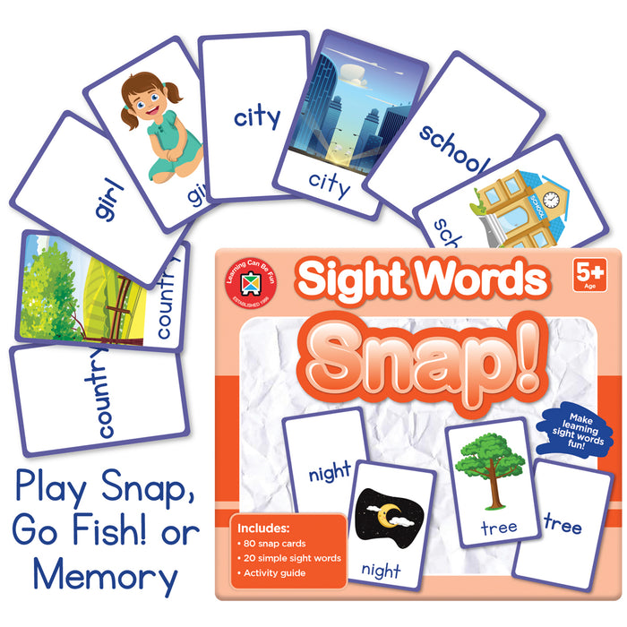LCBF Sight Words Snap CX1000389