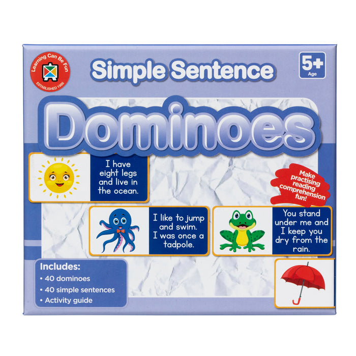 LCBF Simple Sentence Dominoes CX1000392