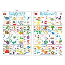 LCBF Wall Chart Blending Consonants Are Fun Poster CX228062