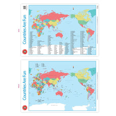 LCBF Wall Chart Countries Are Fun Poster CX228066