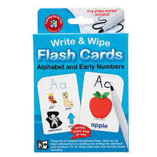 LCBF Write & Wipe Flashcards Alphabet With Marker CX227905