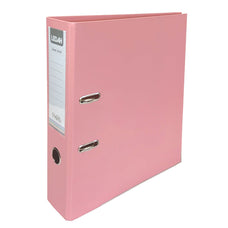 Ledah Binder Pastel Pink A4 Lever Arch CX300010