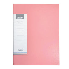 Ledah Display Book Pastel A4 Pink 20 Pocket CX300020