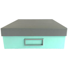 Ledah Pastels Storage Box A4, Green CX300029