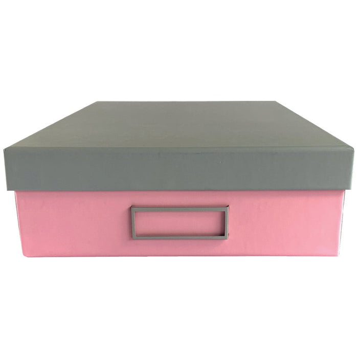 Ledah Pastels Storage Box A4, Pink CX300025