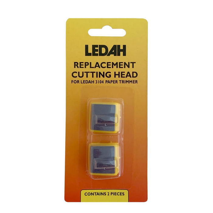 Ledah  Replacement Cutter Head for L3104 Trimmer - Pack of 2 CXL3104BL
