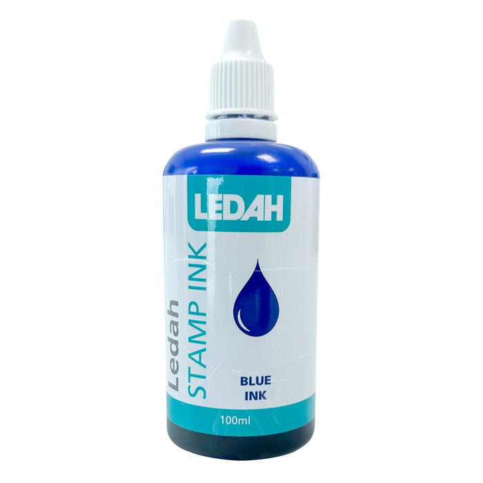 Ledah Stamp Ink 100ml, Blue CXL7012BL