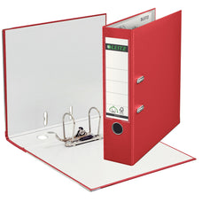 Leitz 80mm Foolscap Lever Arch File, Red AO11101025