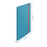 Leitz Cosy A4 Display Book, 20 Clear Pockets with 3 Flap Folder, Elastic Closure, Blue AO46700061