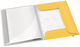 Leitz Cosy A4 Display Book, 20 Pockets with 3 Flap Folder, Elastic Closure, Yellow AO46700019