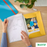 Leitz Cosy A4 Display Book, 20 Pockets with 3 Flap Folder, Elastic Closure, Yellow AO46700019