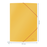 Leitz Cosy A4 Folder, 3 Flap, Elastic Closure, Yellow AO30020019