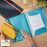 Leitz Cosy A4 Folder, 3 Flap with Pocket, Elastic Closure, Blue AO46190061
