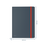 Leitz Cosy A4 Folder, 3 Flap with Pocket, Elastic Closure, Grey AO46190089