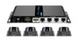 LENKENG 1-In-4-Out 1080P HDMI Extender. 1x HDMI in, 1x HDMI out, 4x RJ45 out. Comp with CAT6/6a/7 Cables, Transmit up to 40m, Plug & Play, Wall-mount, Supports EDID, Includes 1x Tx & 4x Rx. CDLKV714PRO