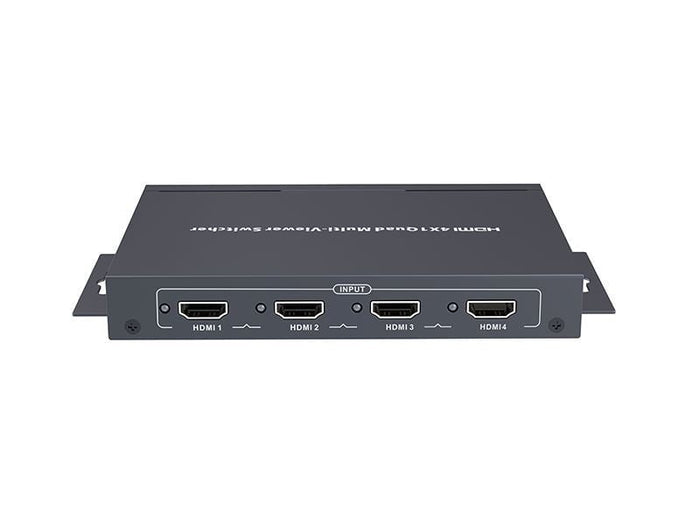 LENKENG 4x1 HDMI multiviewer switch Includes 4x HDMI inputs & 1x HDMI Output. Displays Video from 4x HDMI Sources Simultaneously on a Single Monitor. Supports up to 1080p@60Hz. CDLKV401MS