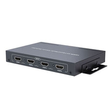 LENKENG 4x1 HDMI multiviewer switch Includes 4x HDMI inputs & 1x HDMI Output. Displays Video from 4x HDMI Sources Simultaneously on a Single Monitor. Supports up to 1080p@60Hz. CDLKV401MS