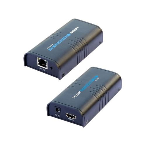 LENKENG HDMI 1.3 Extender over IP Cat5E/6 Network Cable Kit. Includes Transmitter and Receiver. Cat6 up to 120m (Cat5e up to 100m). Supports 1 to Many - Additional Reciever - HDMIC373R CDHDMIC373