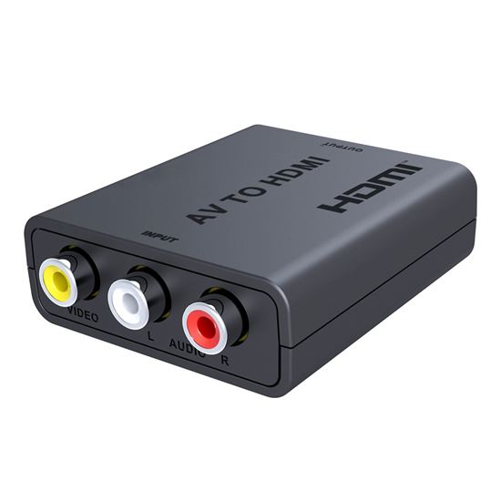 LENKENG RCA to HDMI Converter. Instantly Converts & Upscales AV Media to HDMI @720P/1080P Output. Supports Legacy Gaming Consoles, VCR''s & More. Plug and Play. CDLKV3065