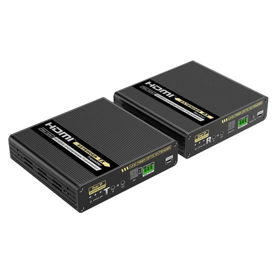 LENKING HDMI2.0 Over Fiber Optic Extender up to 40km, over 10GB Ethernet. Uncompressed and Zero Delay Transmission. Supports HDR10, ARC Back to TX. Two way IR Control. Supports RX S/PDIF Audio Seperation CDLKV993